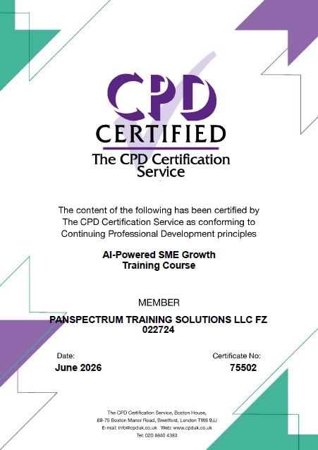 AI-Powered SME Growth CPD Certificate
